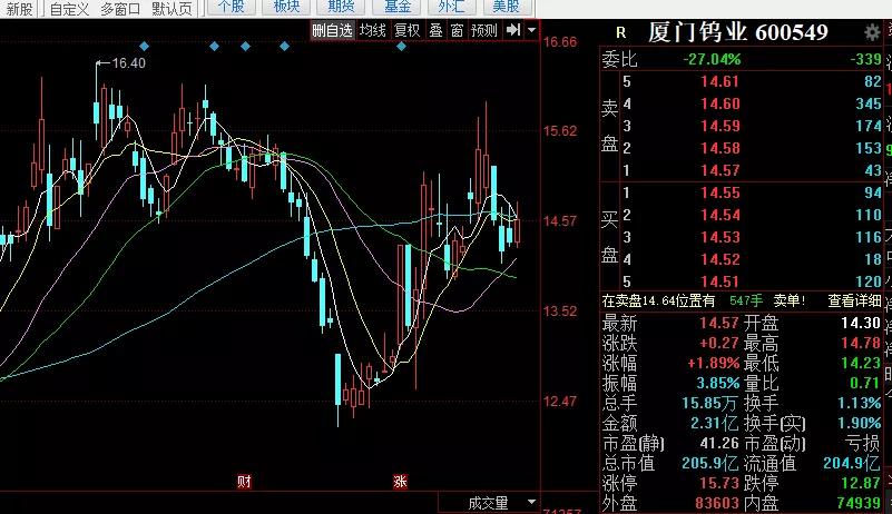 廈門鎢業(yè)股票最新消息深度解析，廈門鎢業(yè)股票最新消息全面解析