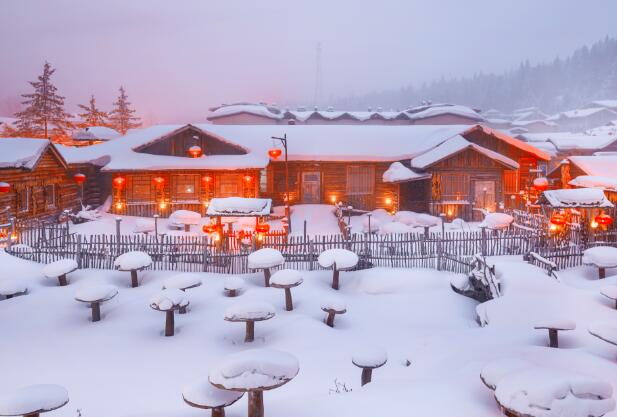 春節(jié)看雪景，選擇最佳賞雪城市，春節(jié)最佳賞雪城市雪景一覽